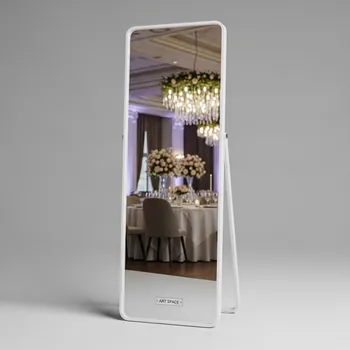 Аренда Зеркало напольное белое 150х30 см в ресторане «Brunello» — ART SPACE