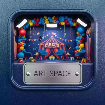 Аренда Фотозона Звездный цирк в отеле «Богатырь» — ART SPACE