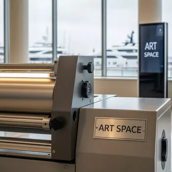Аренда Ламинатор рулонный MAMO Plasti 540 ASP на территории Морпорта Сочи — ART SPACE
