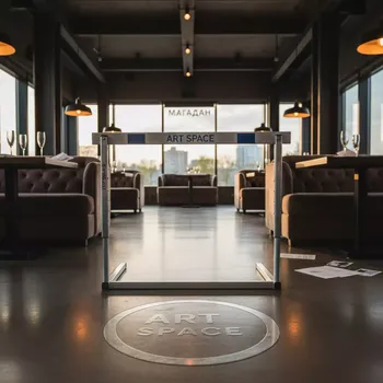 Аренда Барьеры для бега в ресторане «Магадан» — ART SPACE