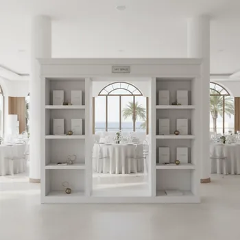 Аренда Стеллаж Step 1 белый в пляжном комплексе VinoGrad — ART SPACE