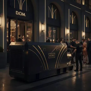 Аренда Генератор дизельный Denyo DCA 400 385 кВА 308 кВт в ресторане «D.O.M» — ART SPACE