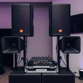 Аренда Комплект звука для диджея JBL PRX в санатории «Сочи» — ART SPACE