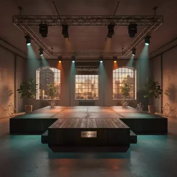 Аренда Установка подиума 6х4 и светодиодных приборов в Karat Resort — ART SPACE