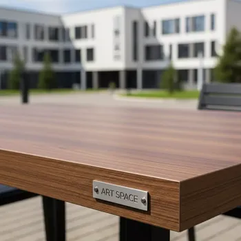 Аренда Столешница прямоугольная Werzalit Woodart в Университете «Сириус» — ART SPACE
