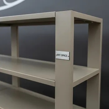 Аренда Стеллаж Step 1 серо бежевый на Сочи Автодроме — ART SPACE