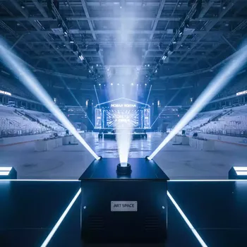 Аренда Генератор тумана Hazer 2000W в ледовой арене «Шайба» — ART SPACE