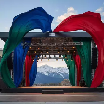 Аренда Драпировка в Radisson Hotel Rosa Khutor — ART SPACE