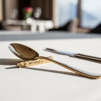 Аренда Ложка столовая золото в Golden Tulip Rosa Khutor — ART SPACE