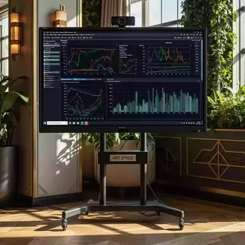 Аренда Интерактивная панель BM GROUP Galactica 86 дюймов в ресторане «Voda» — ART SPACE