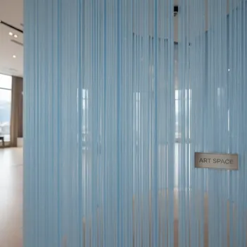 Аренда Дождик полипропилен матовый голубой новогодний в Swissôtel Resort Sochi Kamelia — ART SPACE