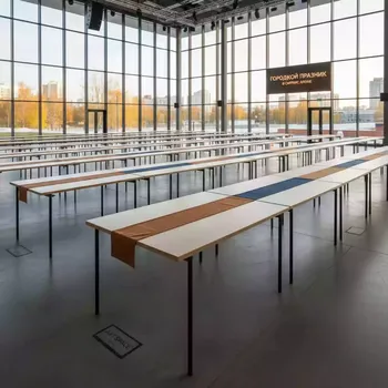 Аренда Столы прямоугольные складные в Сириус Арене — ART SPACE