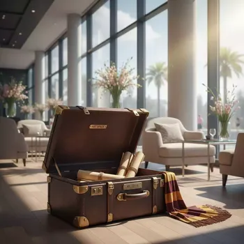 Аренда Чемодан Гарри Поттера в Novotel Resort — ART SPACE