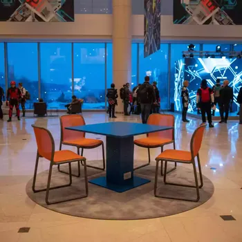 Аренда Комплект мебели пластиковый Clip 80 Bora в Grand Karat Sochi — ART SPACE