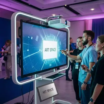 Аренда Комплект интерактивная доска SMART SBM787V проектор EXD 201 крепление DSM 2L в санатории «Черноморье» — ART SPACE