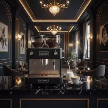 Аренда Кофемашина зерновая с автоматическим забором молока в Boutique Hotel PORTUM 1905 — ART SPACE