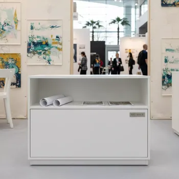 Аренда Комод Линкс с ящиком и полкой белый в Radisson Collection Paradise — ART SPACE
