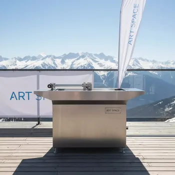 Аренда Каландр Bulros S 600 на площадке Rosa Peak (2320м) — ART SPACE