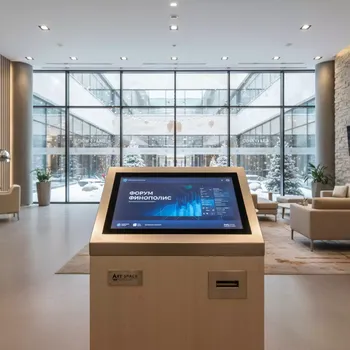 Аренда сенсорный киоск для конференции в Courtyard by Marriott Sochi — ART SPACE