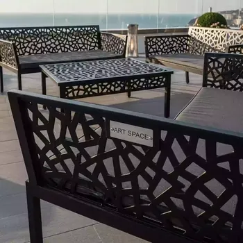 Аренда Мебель из литого алюминия Milan 2 в Pullman Sochi Centre — ART SPACE
