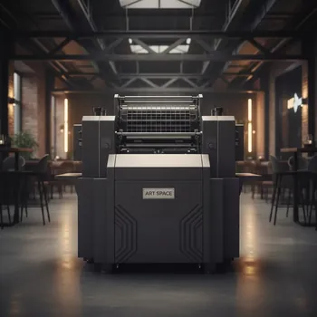 Аренда Ризограф дупликатор Riso A2 S 9181 в ресторане «Voda» — ART SPACE