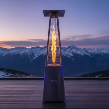 Аренда Обогреватель газовый Ballu BOGH 15E Flame на площадке Rosa Peak (2320м) — ART SPACE