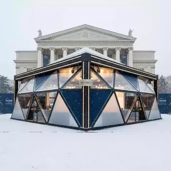 Аренда Шатер Премиум Бизон 4х4 м в Зимнем театре — ART SPACE
