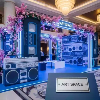 Аренда Фотозона в стиле 90 х в отеле Hyatt Regency Sochi — ART SPACE