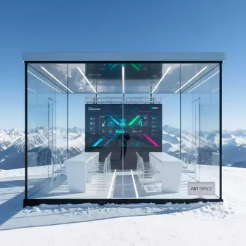 Аренда Экран светодиодный 3,5х2 м шаг пикселя 2,6 на площадке Rosa Peak (2320м) — ART SPACE