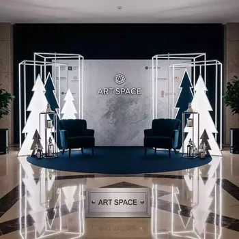 Аренда Фотозона на Новый год с декором в Courtyard by Marriott Sochi — ART SPACE