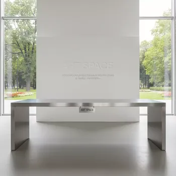 Аренда Стол LAVAL SILVER в парке «Ривьера» — ART SPACE