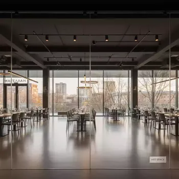 Аренда Стекло сверхтонкое в ресторане «Магеллан» — ART SPACE