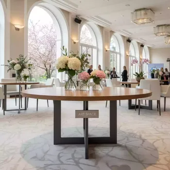 Аренда Обеденный стол Aura 90 см в Swissôtel Resort Sochi Kamelia — ART SPACE