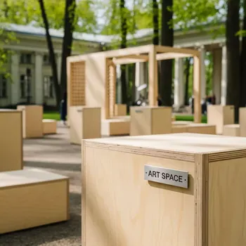 Аренда Фанера в санатории «Металлург» — ART SPACE
