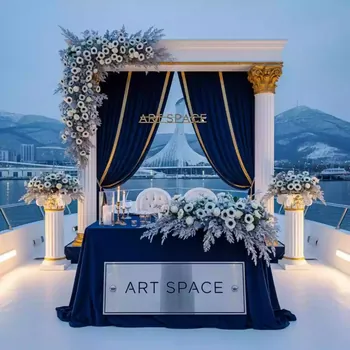 Аренда Президиум на свадьбу на VIP-яхте (Имеретинский порт) — ART SPACE