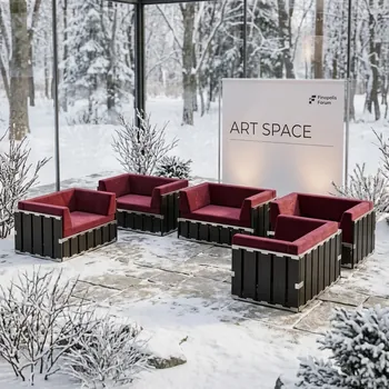 Аренда модульного дивана на 10 человек в Сочи ART SPACE