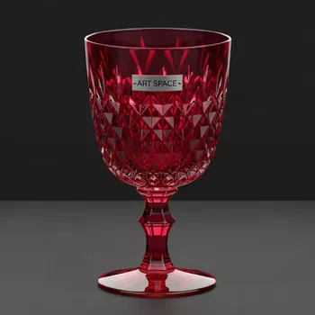 Аренда Бокал Даймонд красный в ресторане «Brunello» — ART SPACE