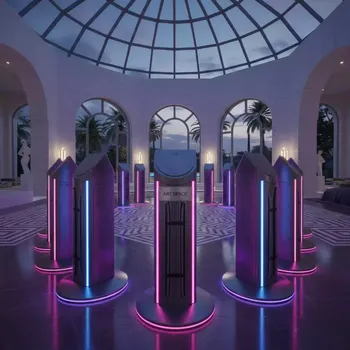 Аренда Стойка ограждения светящаяся на вилле «Анна» — ART SPACE