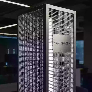 Аренда Колонна из стальной сетки Big H120 в Гранд Отель Сочи — ART SPACE