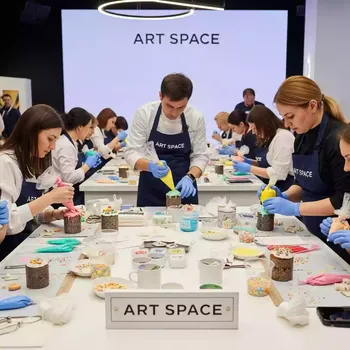 Аренда Мастер класс по декору пасхальных куличей в комплексе Sea Galaxy — ART SPACE