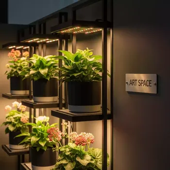 Аренда Лампа LED Uniel 15 Вт Е27А для рассады и цветения в Radisson Blu Resort & Congress Centre — ART SPACE