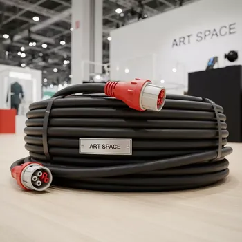 Аренда Силовой кабель 32 А 380 В 50 м в санатории «Металлург» — ART SPACE