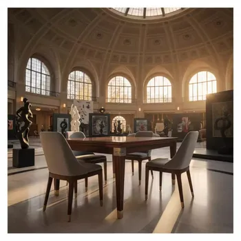 Аренда Мебельная группа светло серый Royal Family Lana Dining S в отеле «Богатырь» — ART SPACE