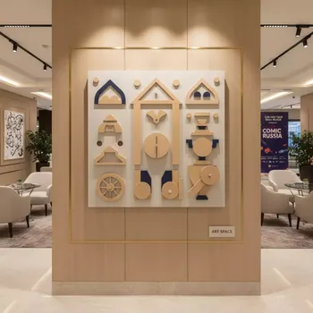 Аренда Дидактическая настенная панель Русский народный быт в Golden Tulip Rosa Khutor — ART SPACE
