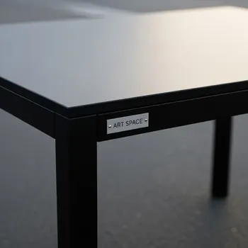 Аренда Стол Lavalin 150 черный в усадьбе Голицына — ART SPACE