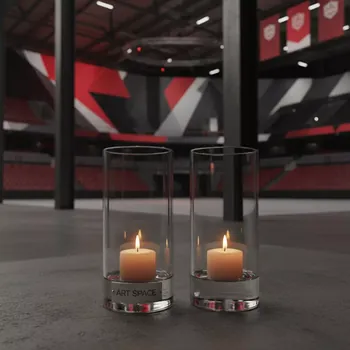 Аренда Комплект подсвечников Glass 2 в Red Arena — ART SPACE