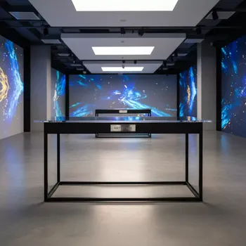 Аренда Стол Rozana прозрачный черный в ОКЦ «Галактика» — ART SPACE