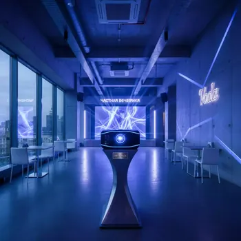 Аренда Проектор BenQ MX 511 в ресторане «Voda» — ART SPACE