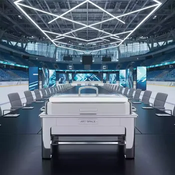 Аренда Мармит с крышкой в ледовой арене «Шайба» — ART SPACE