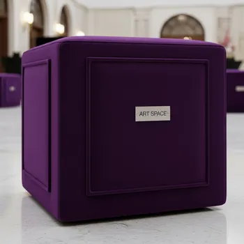 Аренда Пуф violet cube Shape в Karat Resort — ART SPACE